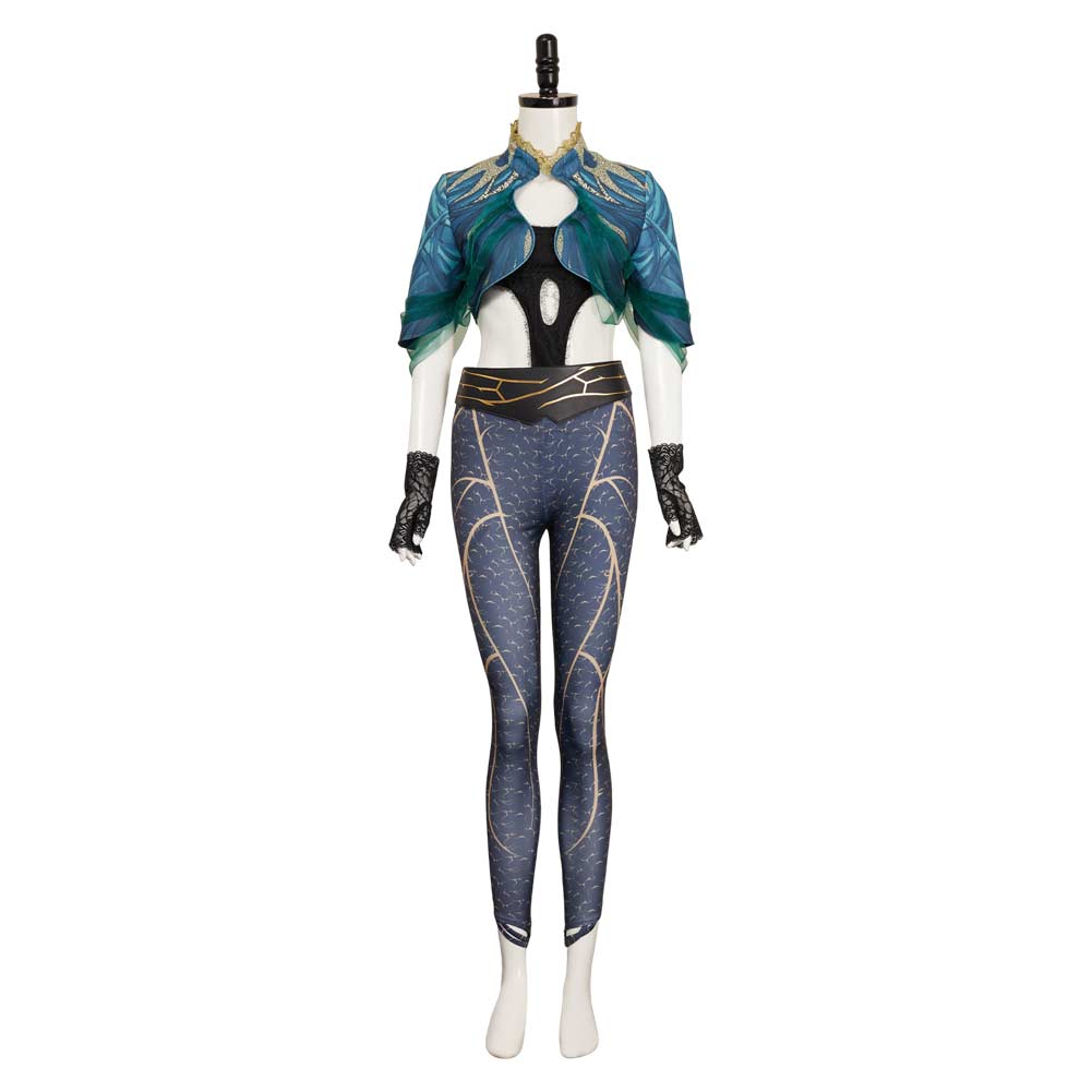 Agatha: All Alone (2024) Rio Vidal Women Green Outfits Halloween Carnival Cosplay Costume