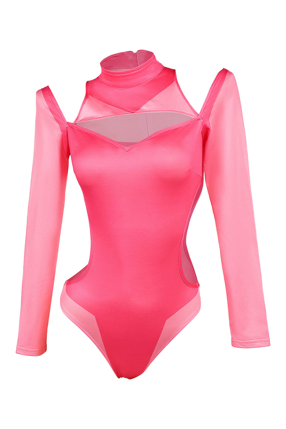 Invincible Season 4 Atom Eve Woman Pink Swimsuit with Sleeve Outfits Halloween Carnival Cosplay Costume