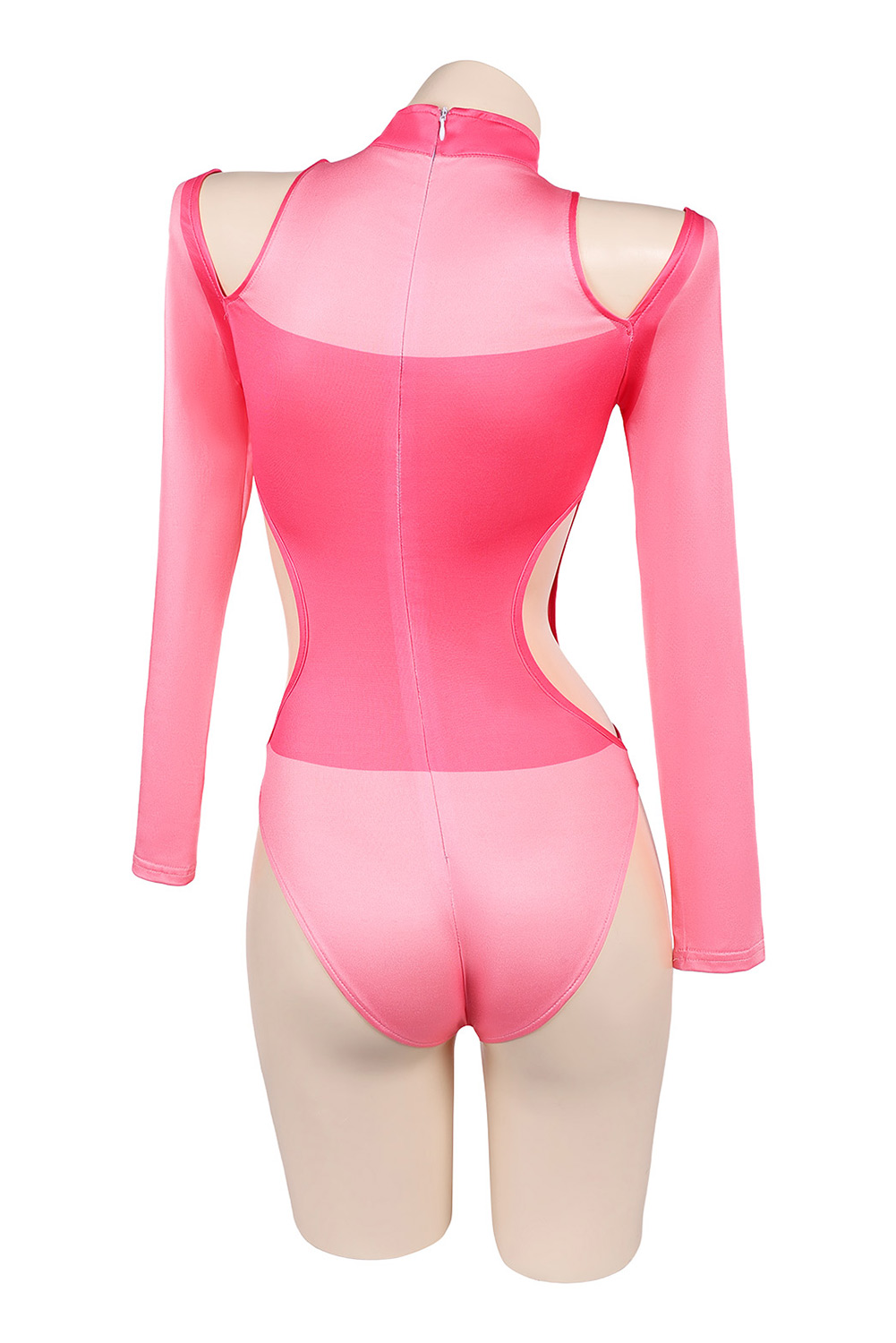 Invincible Season 4 Atom Eve Woman Pink Swimsuit with Sleeve Outfits Halloween Carnival Cosplay Costume