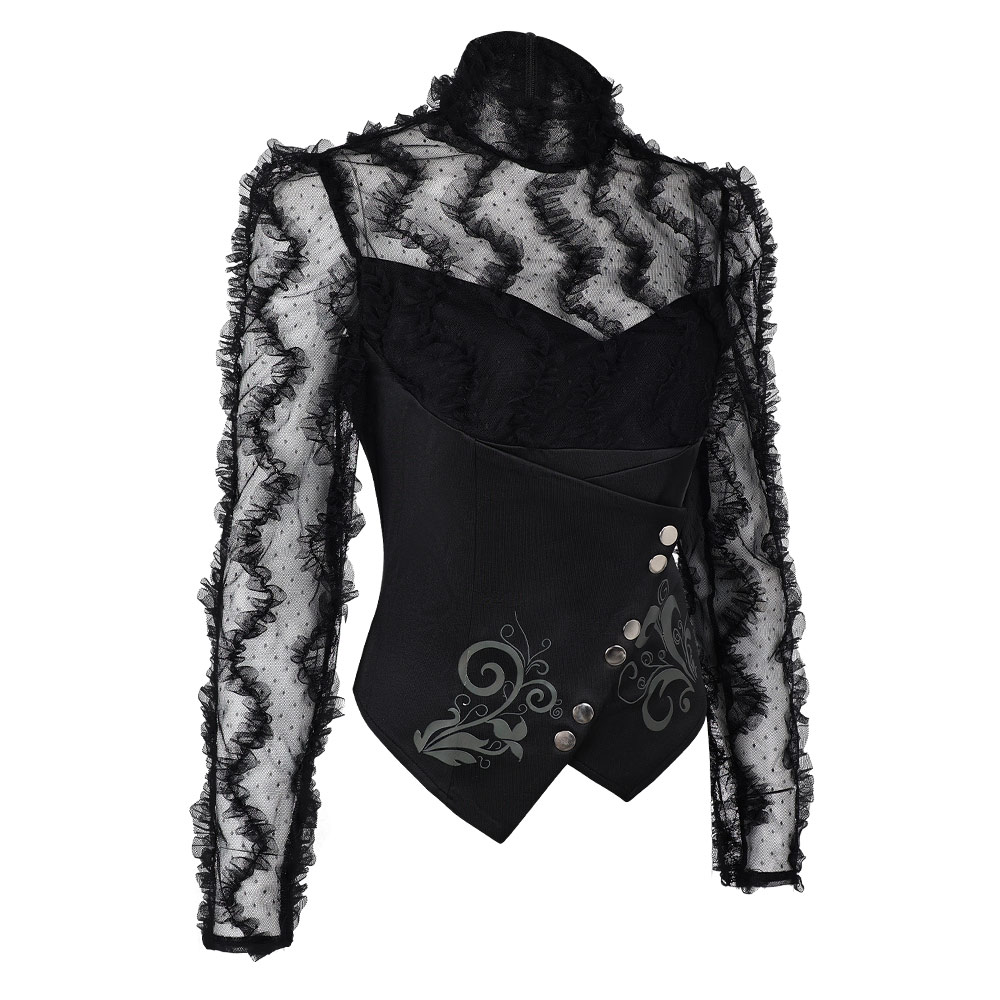 Wicked (2024) Elphaba Black Stripe Top Jacket Outfits Halloween Carnival Cosplay Costume