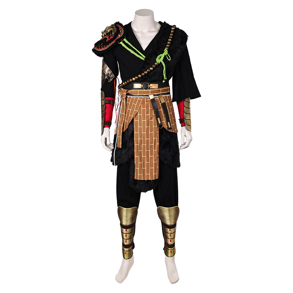 Black Myth: Wukong Wukong Black Outfit Halloween Carnival Cosplay Costume