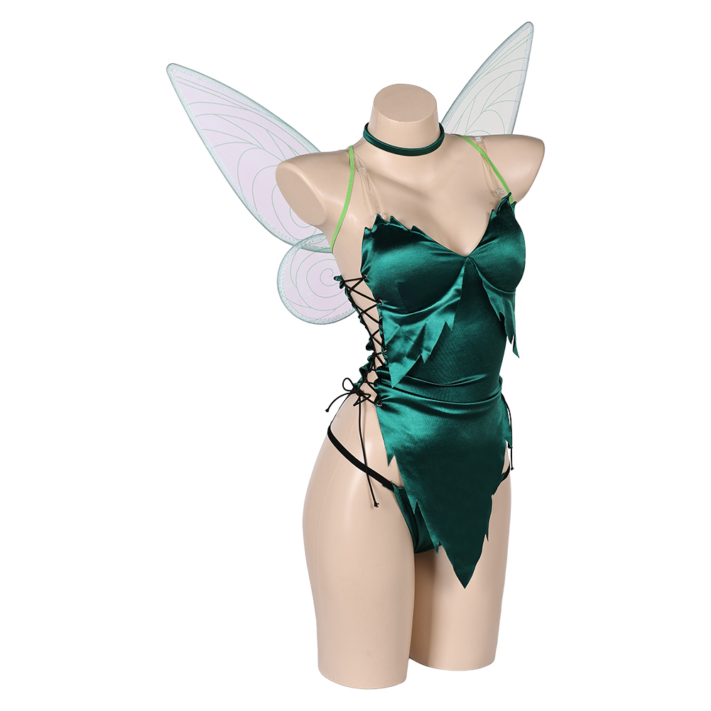 Fairy Green Sexy Outfit Halloween Christmas Cosplay Costume