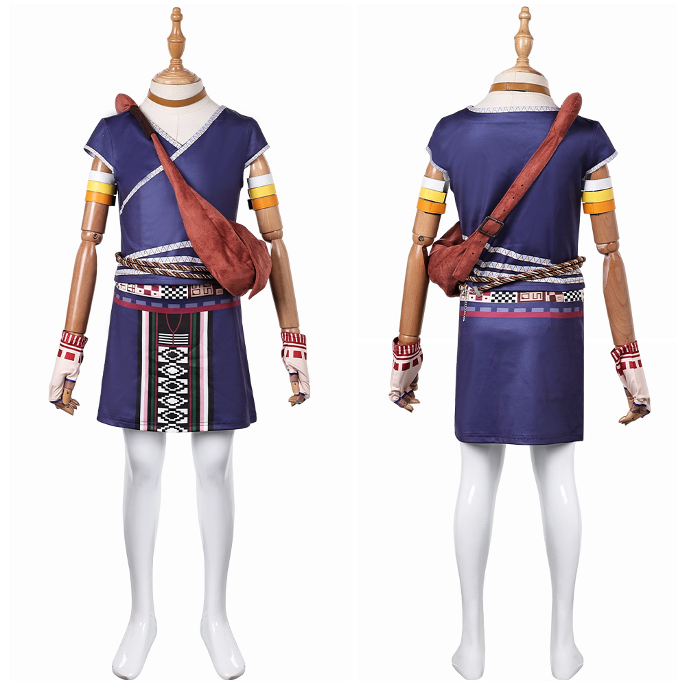 Kayara (2025) Kayara Kids Children Grey Outfits Halloween Carnival Cosplay Costume