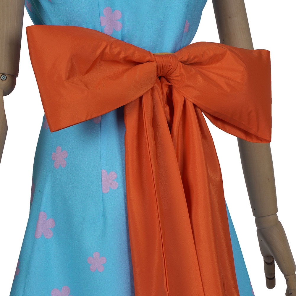 One Piece Wano Country Nami Wanokuni Cosplay Costume Skirt Dress Outfit Set Festival Carnival Christmas