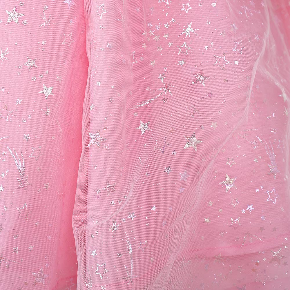 Wicked (2024) Glinda Kids Children Pink Dress Outfits Halloween Carnival Cosplay Costume