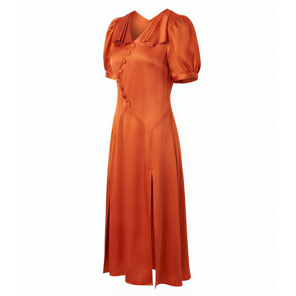 The Bride of Frankenstein The Bride Kids Children Orange Dress Halloween Carnival Cosplay Costume