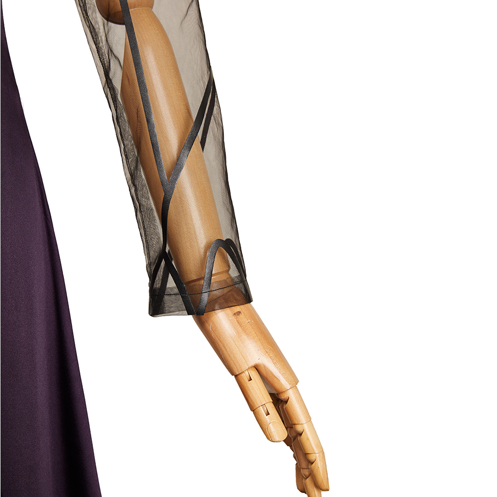 Sakamoto Days Osaragi Women Purple Dress Outfits Halloween Carnival Suit Cosplay Costume