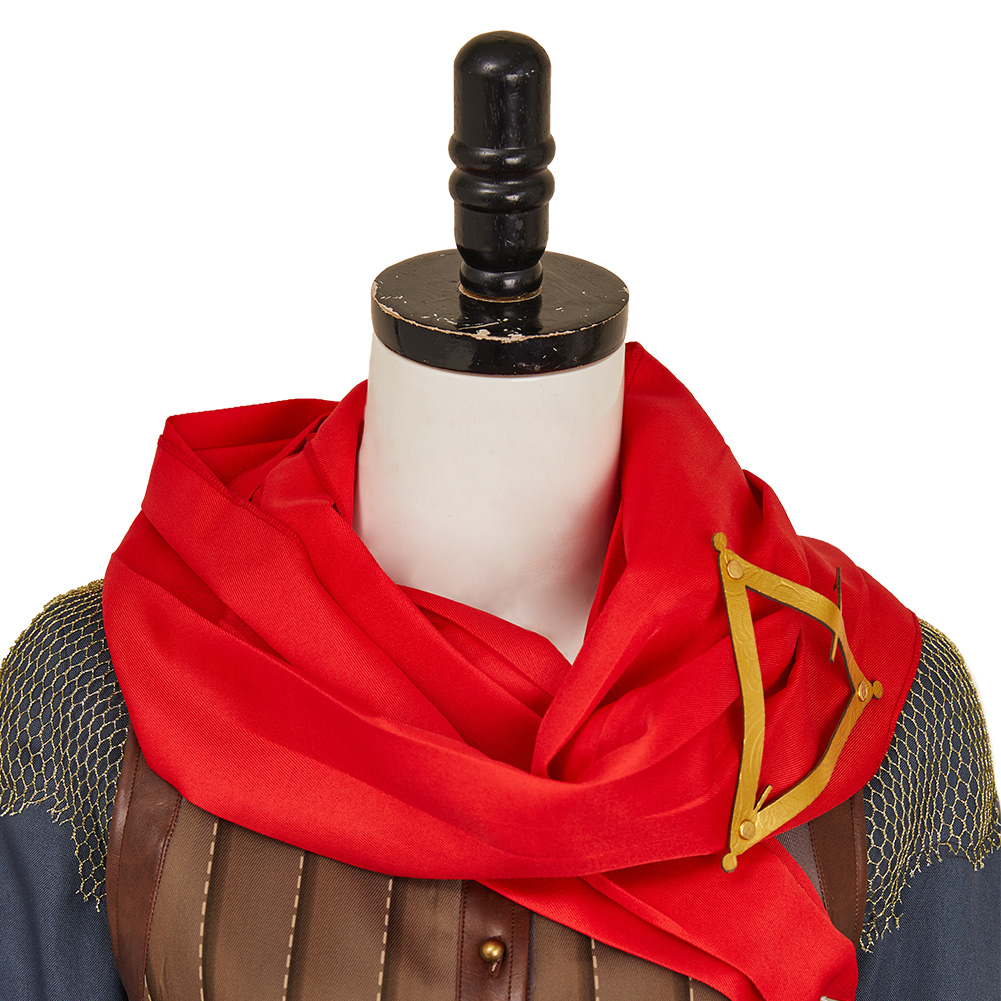 Split Fiction Mio Women Brown Fantasy Outfits Halloween Carnival Cosplay Costume