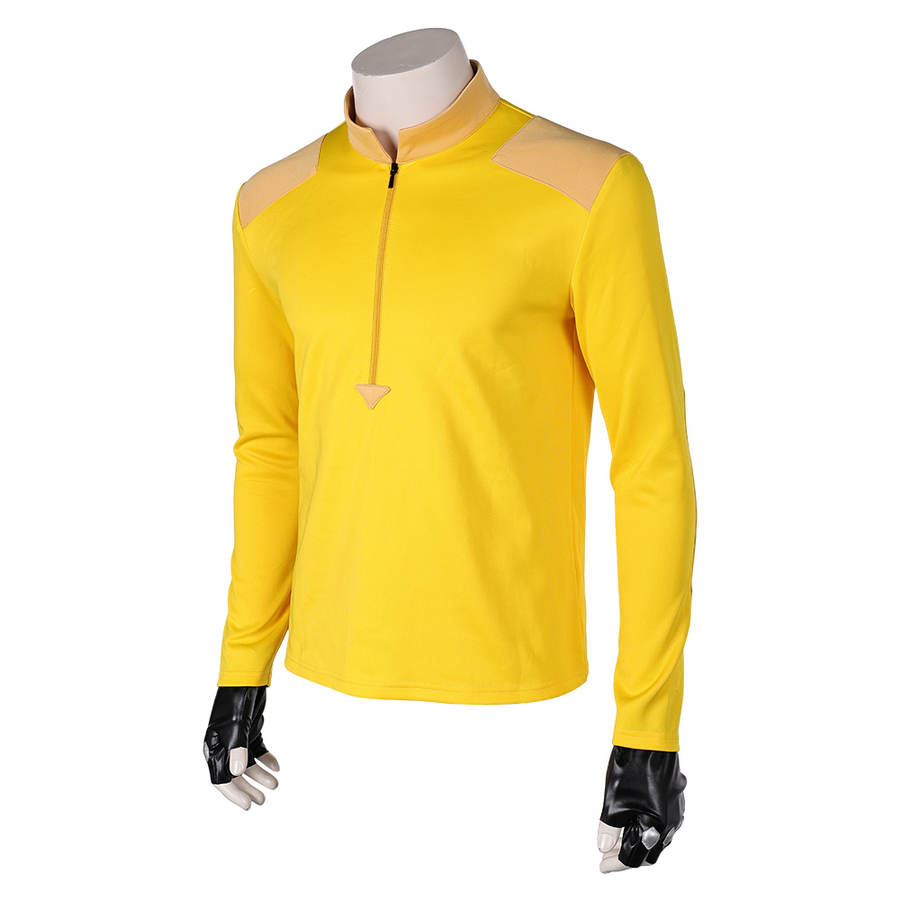 Creature Commandos (2024) Rick Flag Sr Men Yellow Top Outfits Halloween Carnival Cosplay Costume