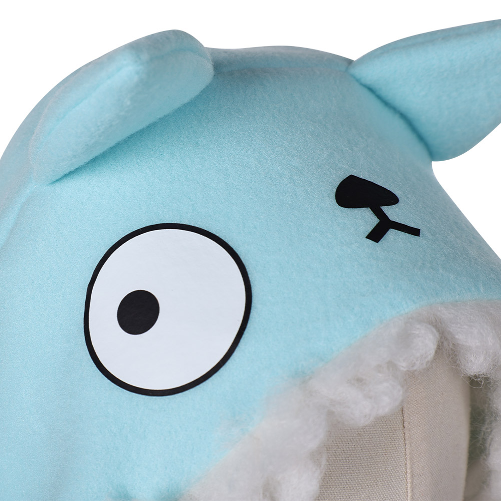 Win or Lose (2025) Blue Plush Hat Halloween Carnival Costume Accessories