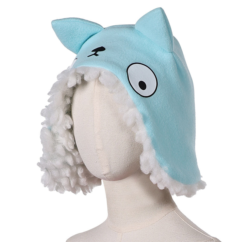 Win or Lose (2025) Blue Plush Hat Halloween Carnival Costume Accessories