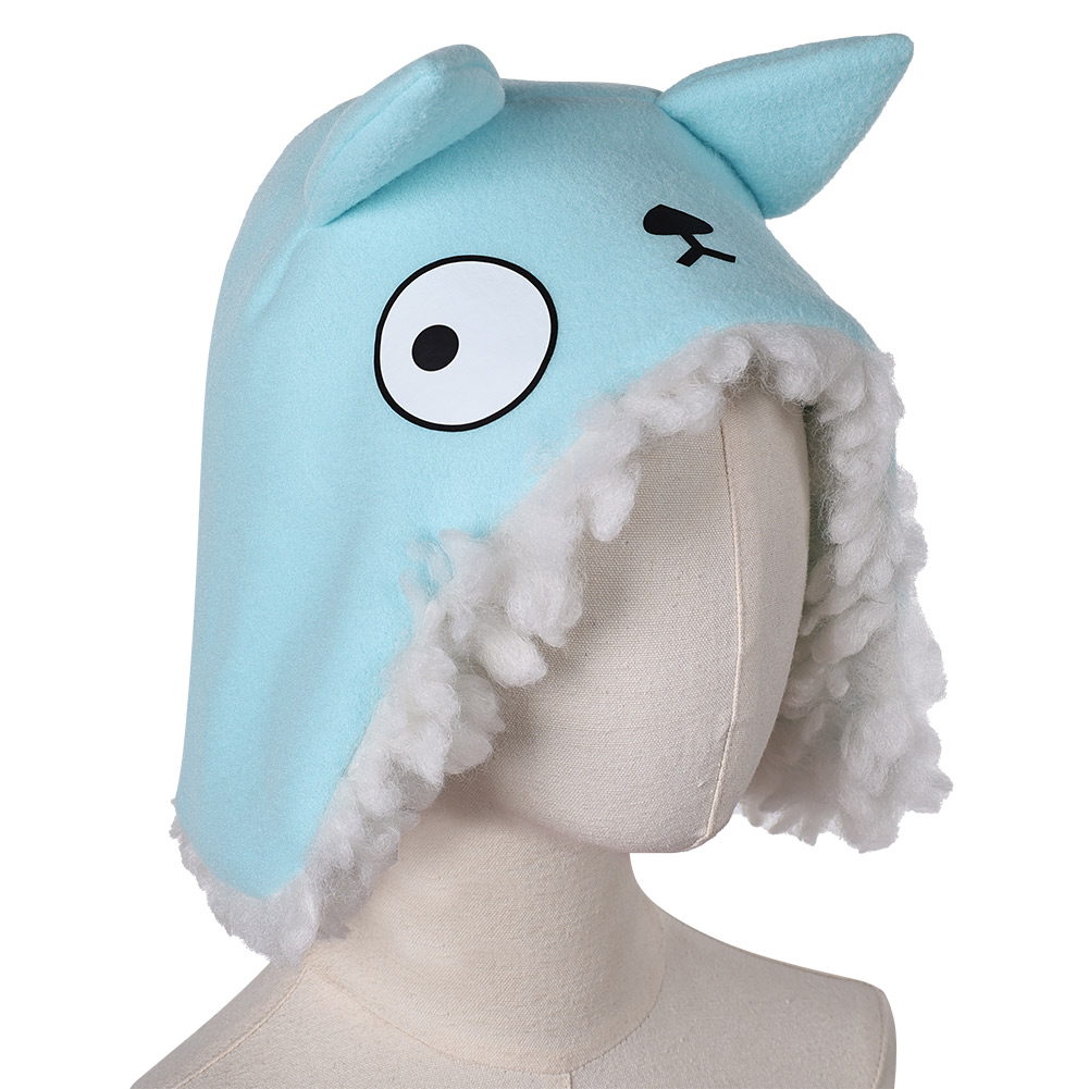 Win or Lose (2025) Blue Plush Hat Halloween Carnival Costume Accessories