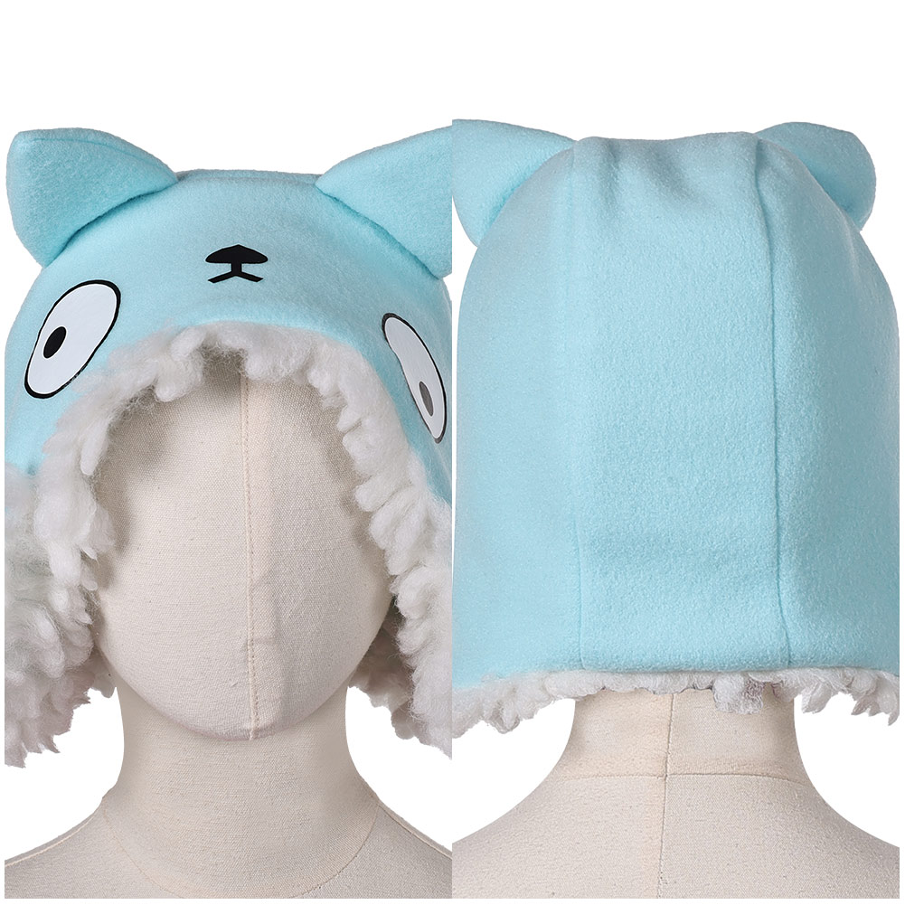 Win or Lose (2025) Blue Plush Hat Halloween Carnival Costume Accessories