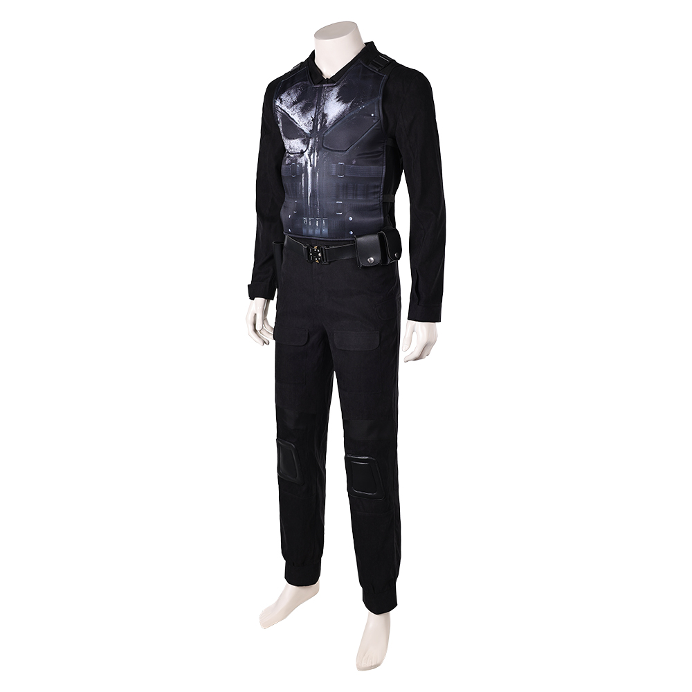 Daredevil: Born Again(2025) Punisher Frank Castle Outfits Halloween Carnival Cosplay Costume