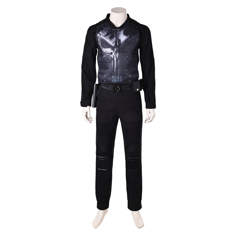 Daredevil: Born Again(2025) Punisher Frank Castle Outfits Halloween Carnival Cosplay Costume
