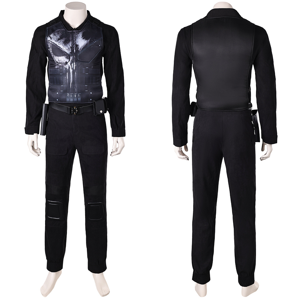 Daredevil: Born Again(2025) Punisher Frank Castle Outfits Halloween Carnival Cosplay Costume