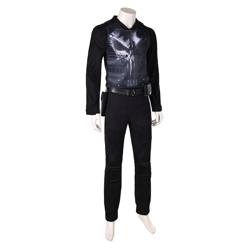 Daredevil: Born Again(2025) Punisher Frank Castle Outfits Halloween Carnival Cosplay Costume