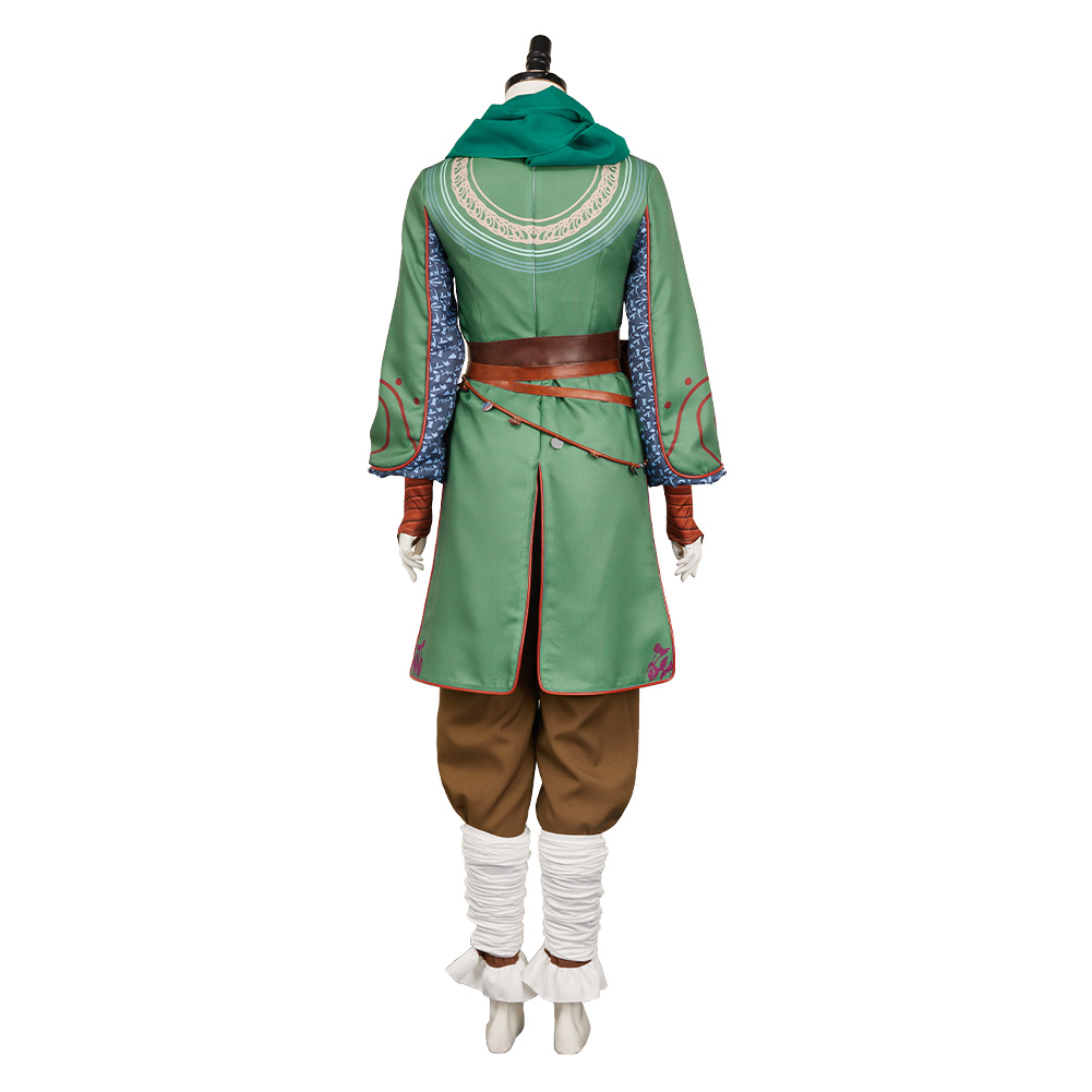Split Fiction Zoe Green Fantasy Outfits Halloween Carnival Cosplay Costume