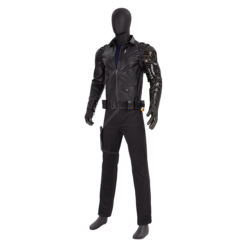 Thunderbolts (2025) Bucky Barnes Winter Soldier Fullset Outfits Halloween Carnival Cosplay Costume