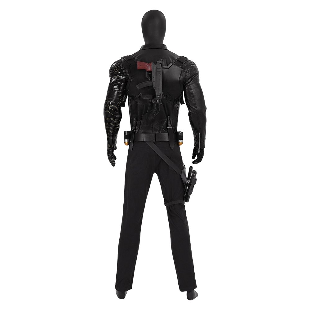 Thunderbolts (2025) Bucky Barnes Winter Soldier Fullset Outfits Halloween Carnival Cosplay Costume