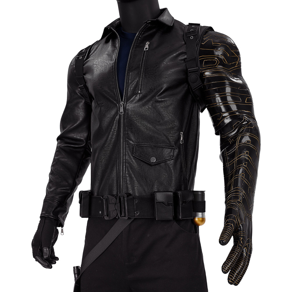 Thunderbolts (2025) Bucky Barnes Winter Soldier Fullset Outfits Halloween Carnival Cosplay Costume