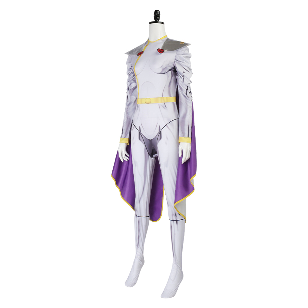 X Men '97 Storm White Jumpsuits Outfits Halloween Carnival Cosplay Costume