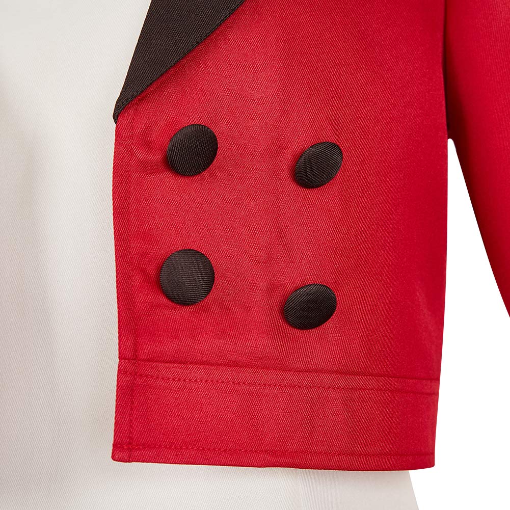 Dandadan Momo Ayase Red Coat Dress Outfits Halloween Carnival Cosplay Costume