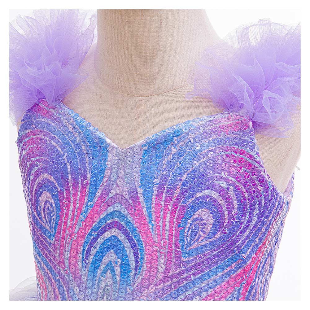 Wicked: For Good Glinda Tutu Blue Dress Halloween Carnival Cosplay Costume