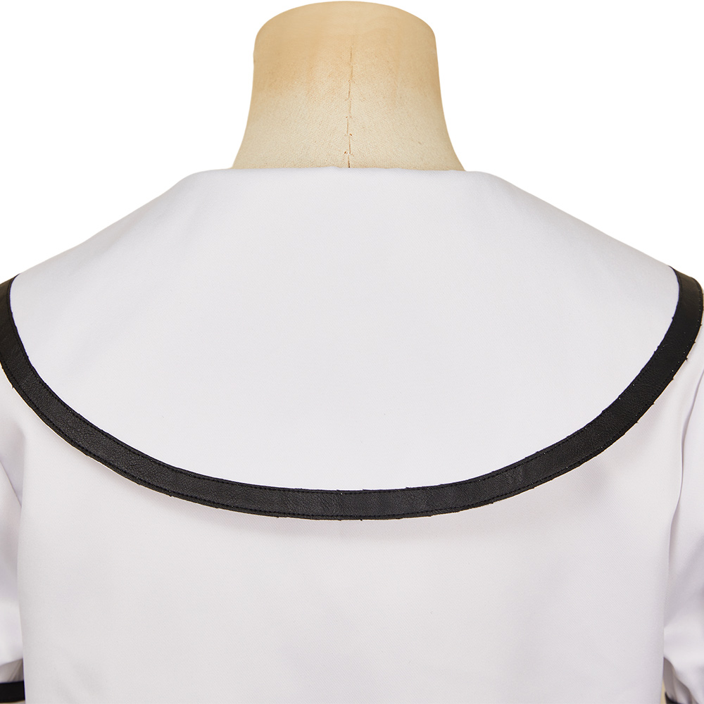 Summer Pockets Naruse Shiroha Women White Dress Outfits Halloween Carnival Cosplay Costume