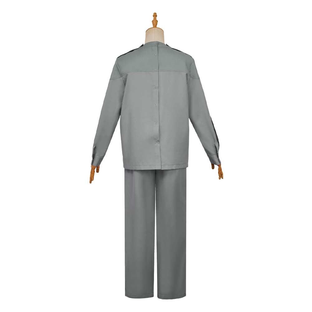 Mickey 17 (2025) Mickey Barnes Grey Outfits Halloween Carnival Cosplay Costume