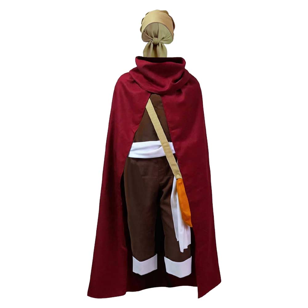 Usopp Red Outfit Halloween Carnival Cosplay Costume