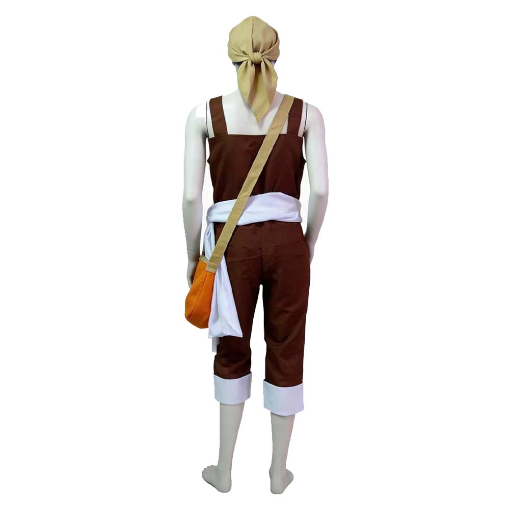 Usopp Red Outfit Halloween Carnival Cosplay Costume