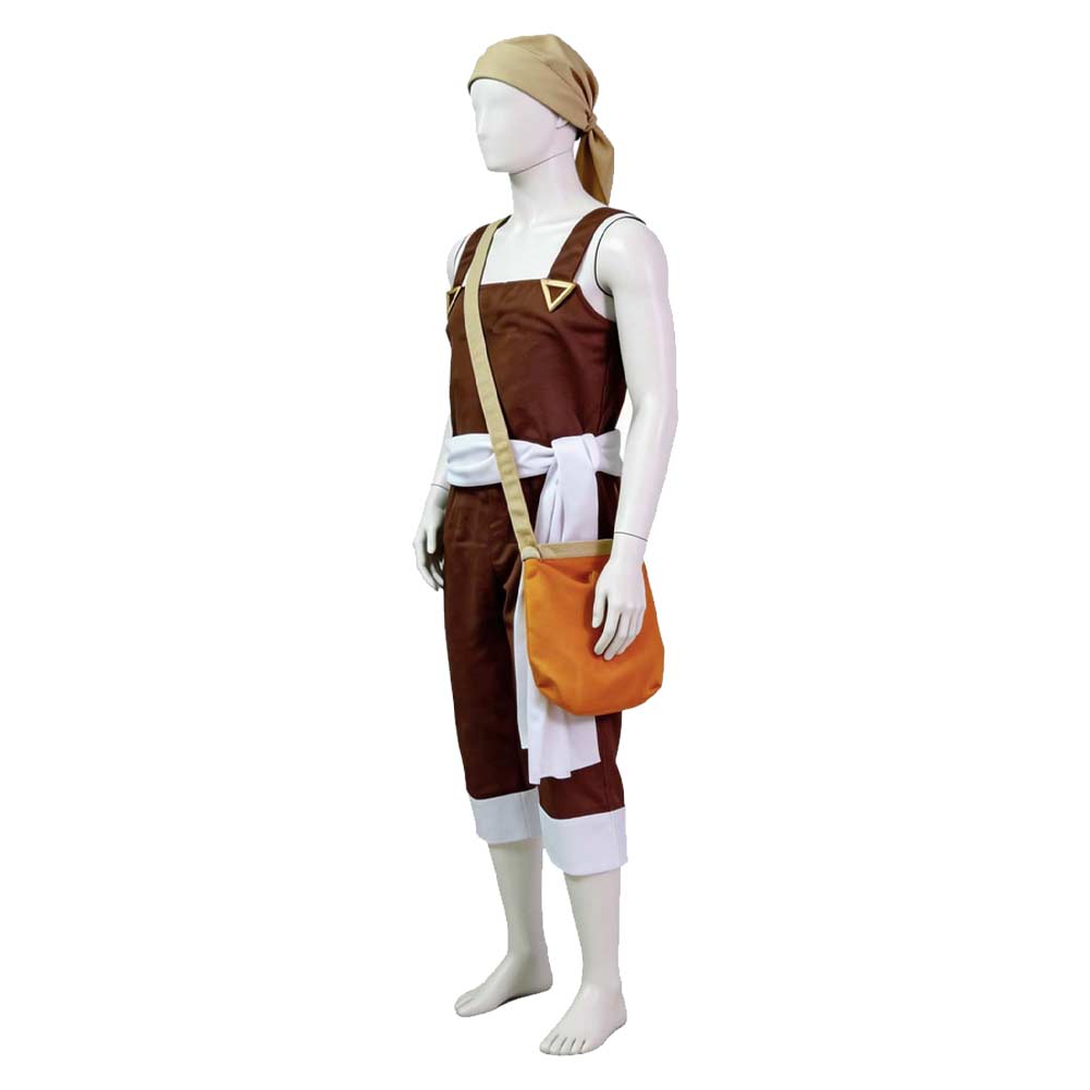 Usopp Red Outfit Halloween Carnival Cosplay Costume
