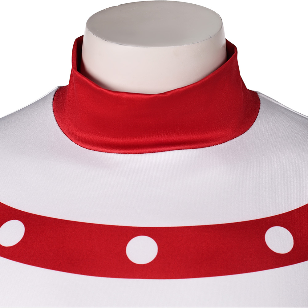 Helluva Boss Season 2 Blitz Red Top Outfits Halloween Carnival Cosplay Costume