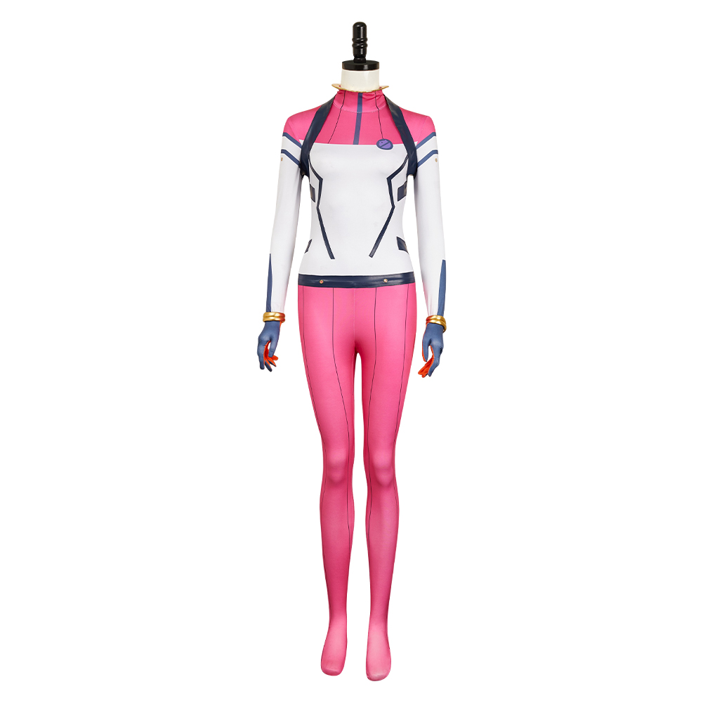 Mobile Suit Gundam (2025) Amate Yuzuriha Pink Jumpsuit Outfits Halloween Carnival Cosplay Costume