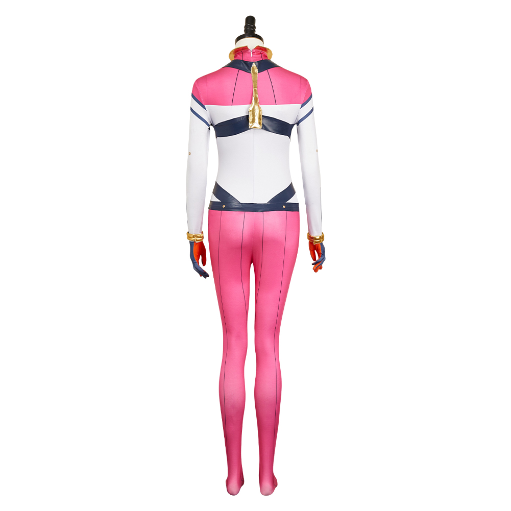 Mobile Suit Gundam (2025) Amate Yuzuriha Pink Jumpsuit Outfits Halloween Carnival Cosplay Costume