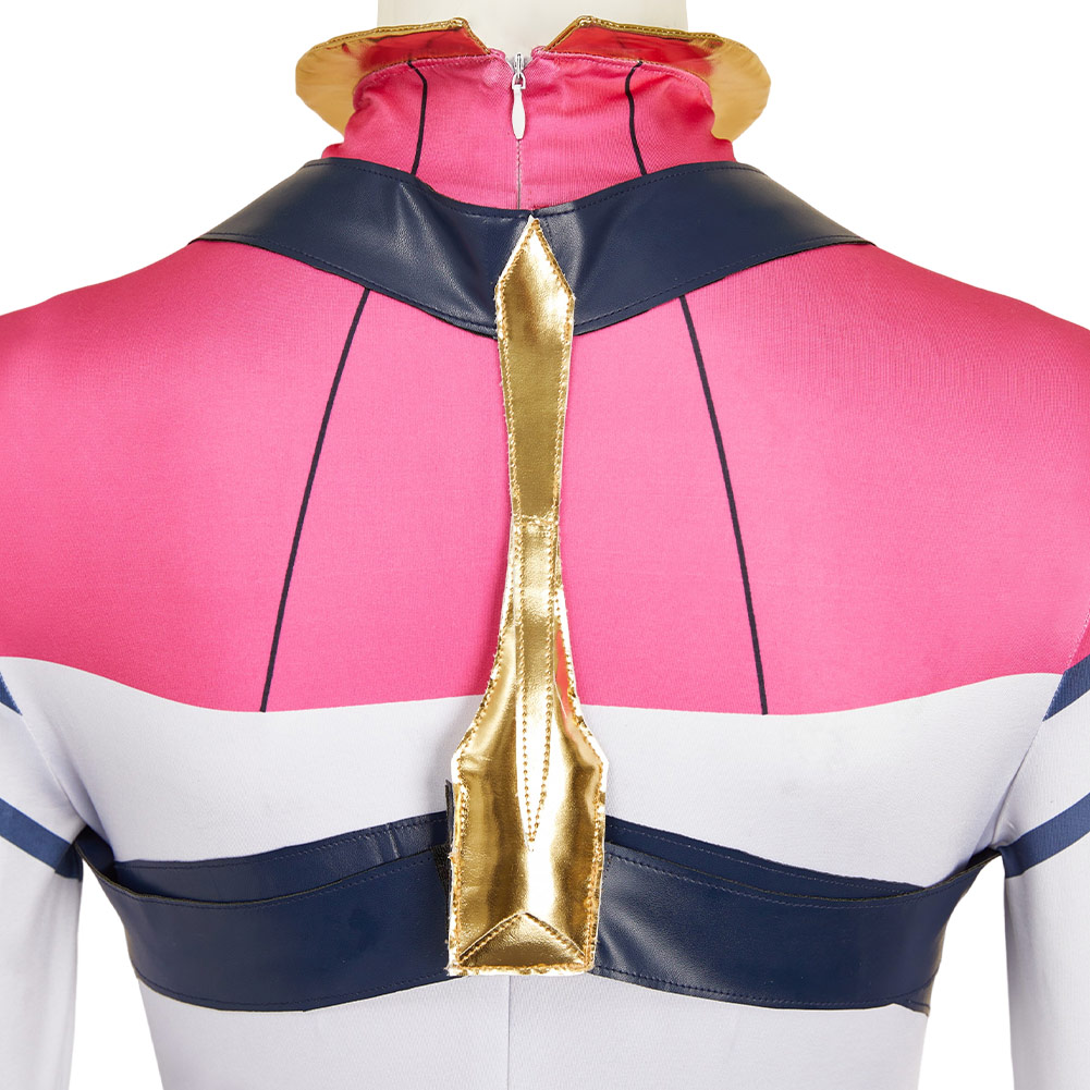 Mobile Suit Gundam (2025) Amate Yuzuriha Pink Jumpsuit Outfits Halloween Carnival Cosplay Costume