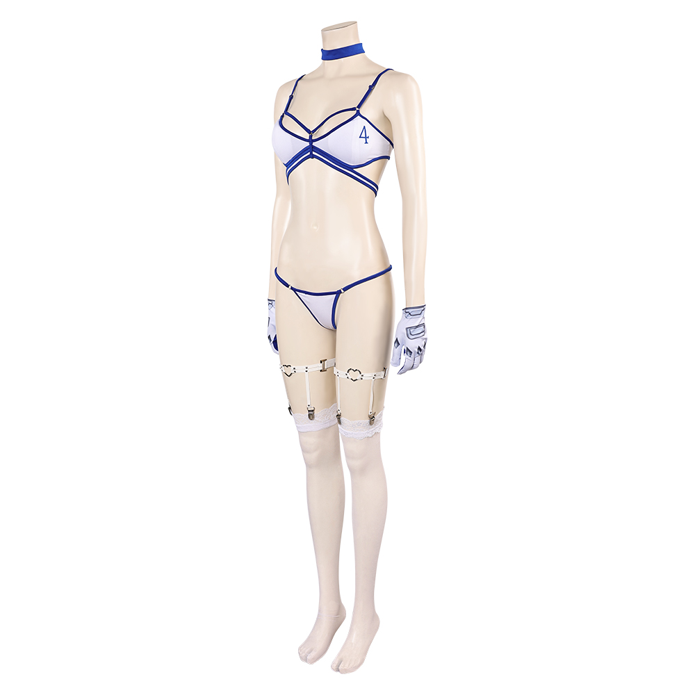 Rivals Invisible Woman Sue Storm Sexy Bikini Outfits Halloween Carnival Cosplay Costume