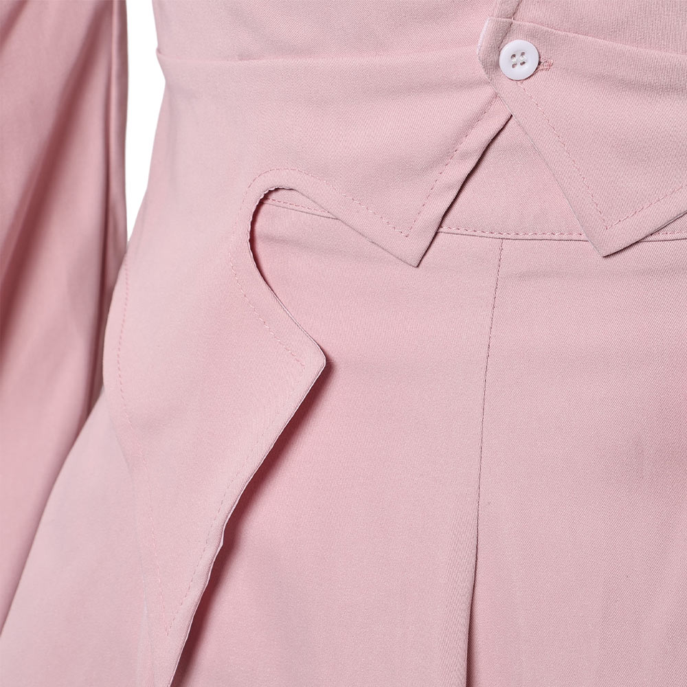 Wicked (2024) Glinda Women Pink Puffy Sleeve Outfits Halloween Carnival Cosplay Costume