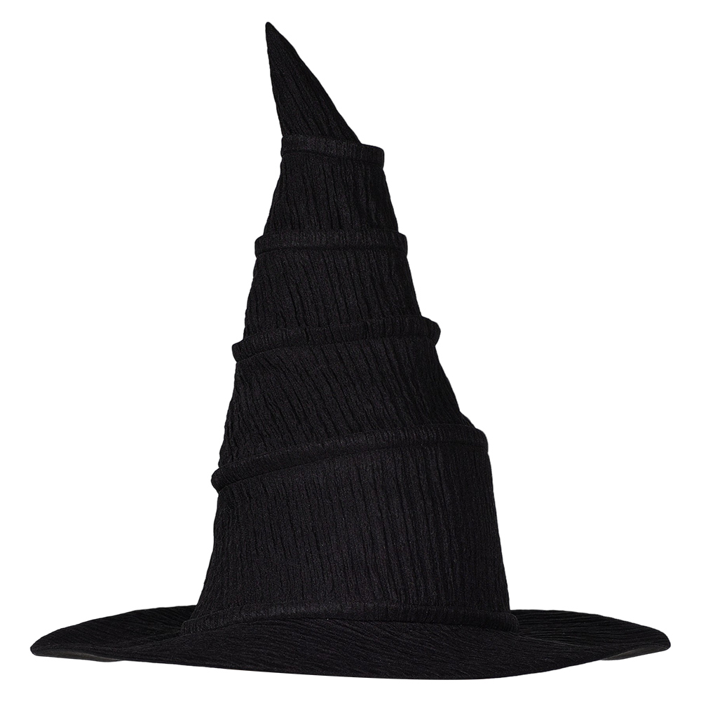 Wicked Elphaba Kids Children Black Witch Hat Halloween Carnival Cosplay Costume Accessories