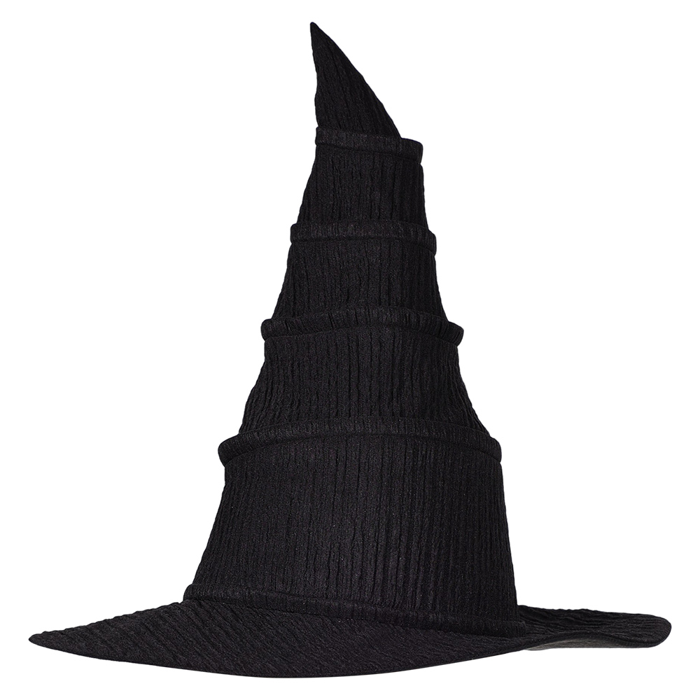 Wicked Elphaba Kids Children Black Witch Hat Halloween Carnival Cosplay Costume Accessories
