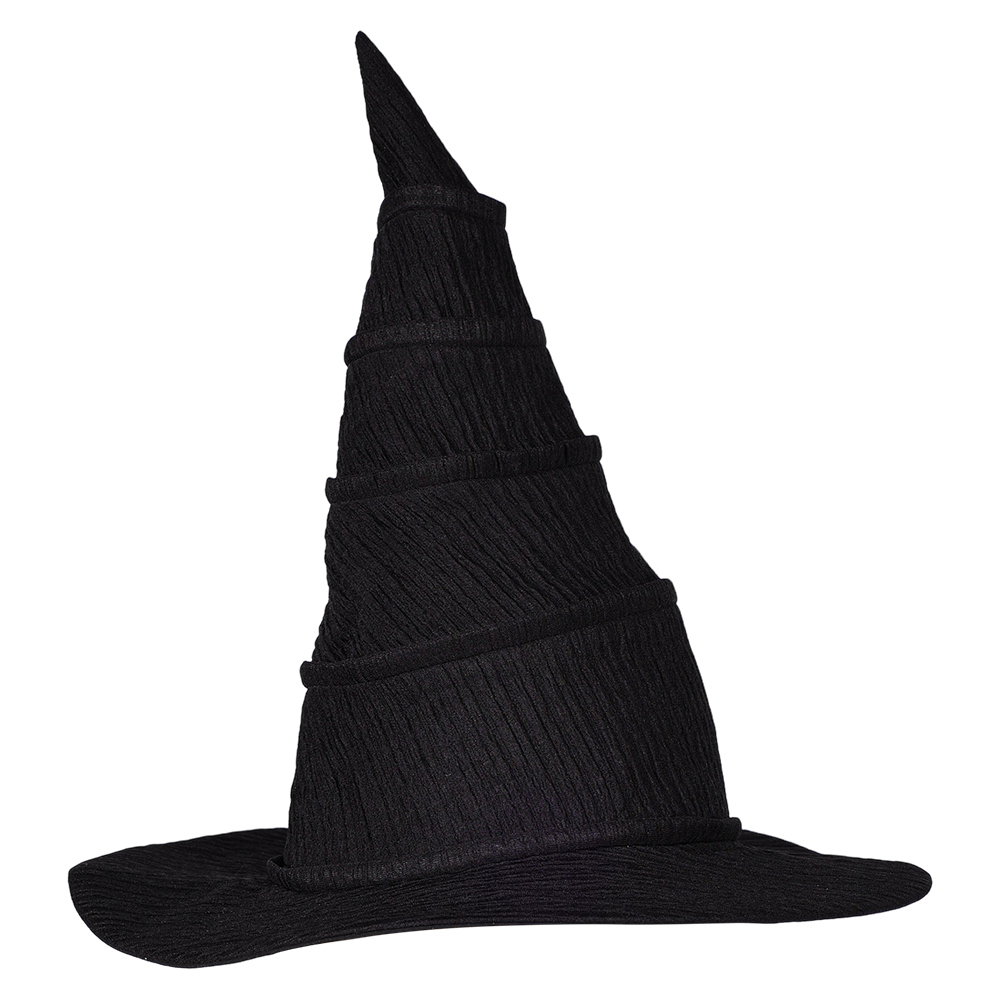 Wicked Elphaba Kids Children Black Witch Hat Halloween Carnival Cosplay Costume Accessories