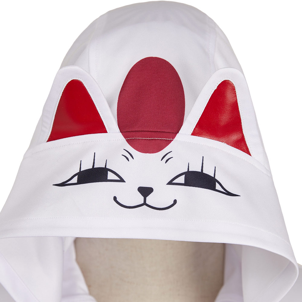 Dandadan Turbo Granny Hoodie White Sweater Shirt Outfits Halloween Carnival Cosplay Costume