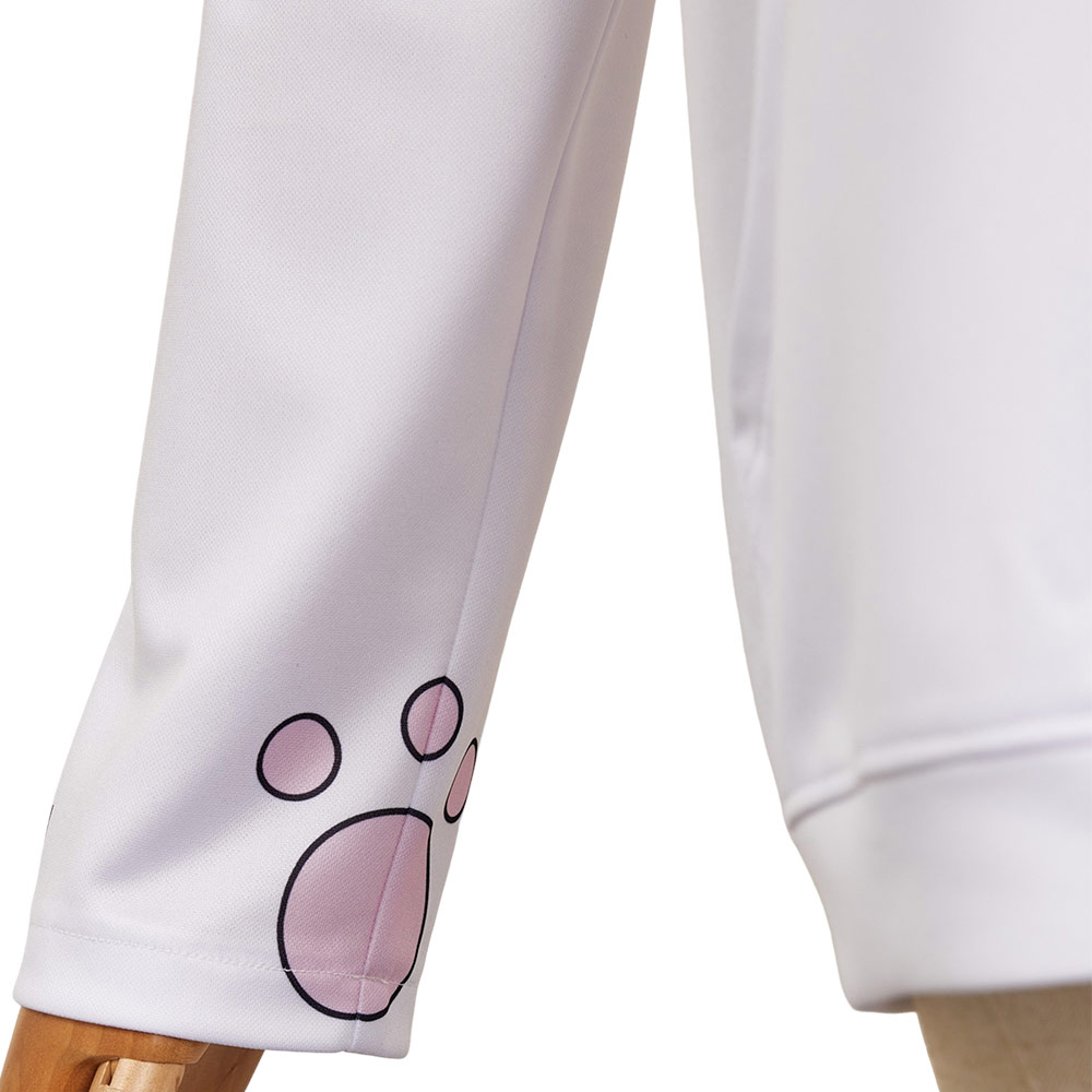 Dandadan Turbo Granny Hoodie White Sweater Shirt Outfits Halloween Carnival Cosplay Costume