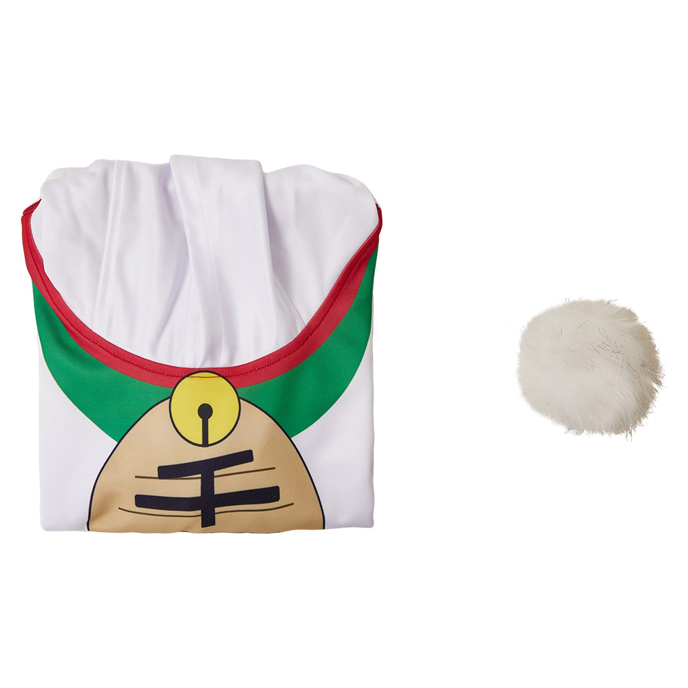 Dandadan Turbo Granny Hoodie White Sweater Shirt Outfits Halloween Carnival Cosplay Costume