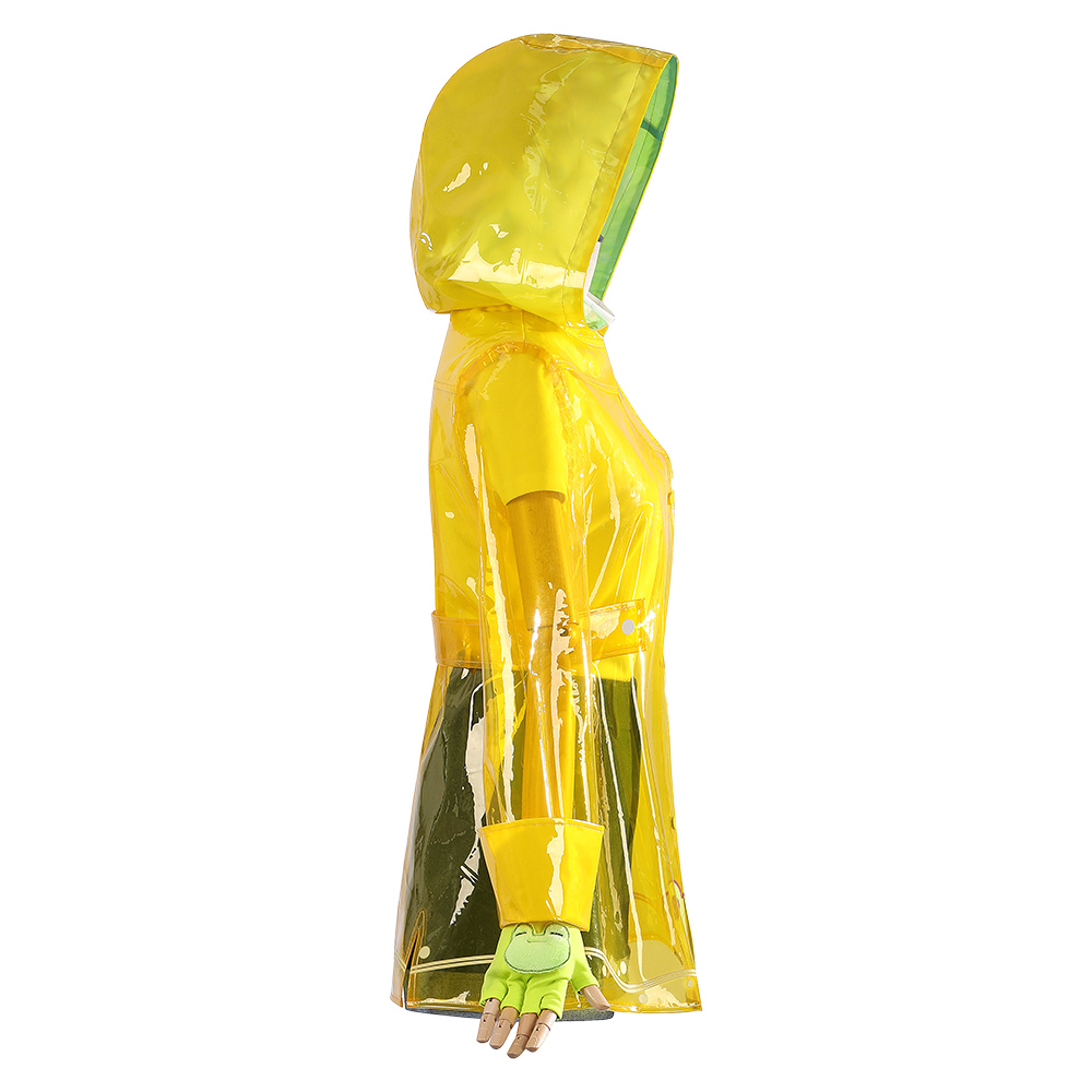 Overwatch 2 Mei Rainy Day Yellow Raincoat Set Outfits Halloween Carnival Cosplay Costume