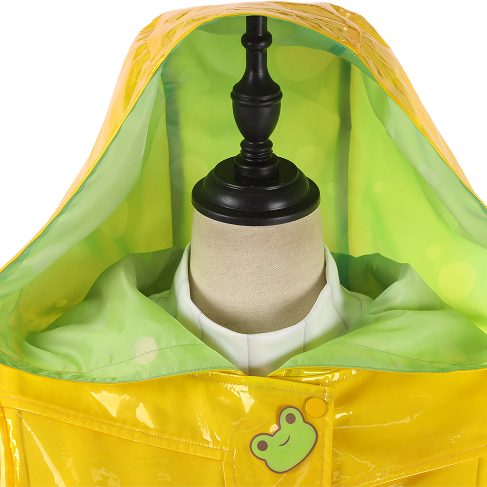 Overwatch 2 Mei Rainy Day Yellow Raincoat Set Outfits Halloween Carnival Cosplay Costume