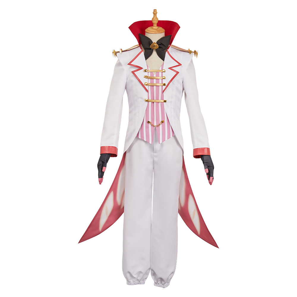 Hazbin Hotel Season 2 Lucifer White Demon Outfits Halloween Carnival Cosplay Costume