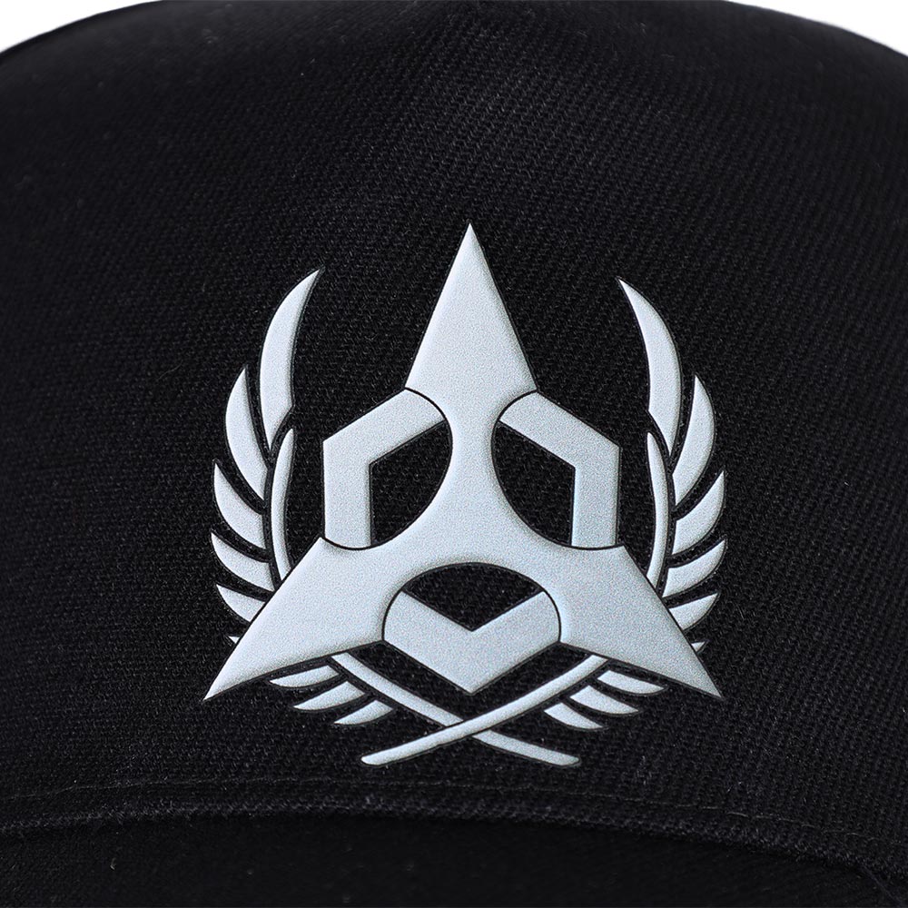 Tekken 8 Reina Black Cap Hat Halloween Carnival Cosplay Costume Accessories