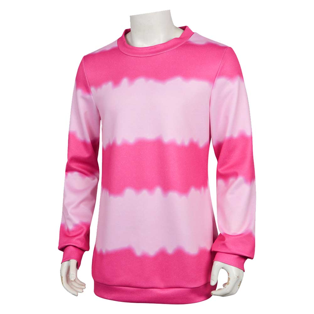 Kpop Demon Hunters Saja Boys Baby Pink Top Outfits Halloween Carnival Party Cosplay Costume